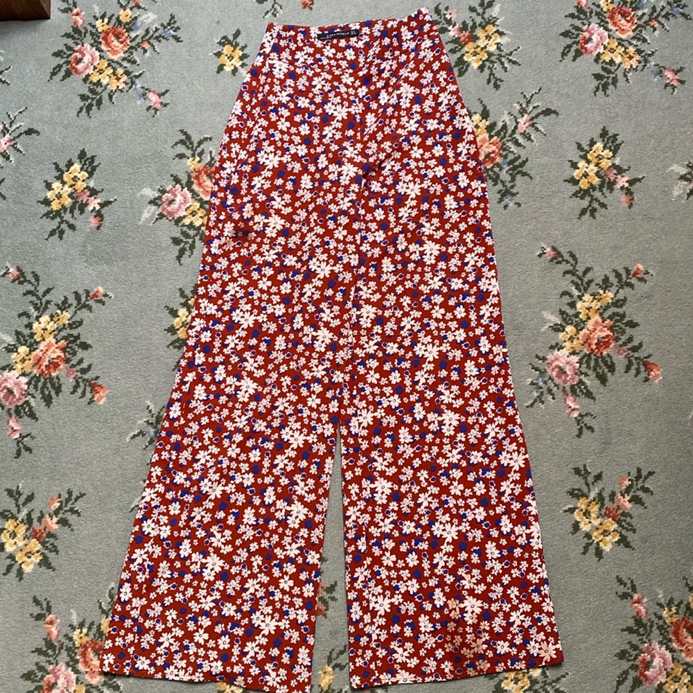 Zara wide leg pants